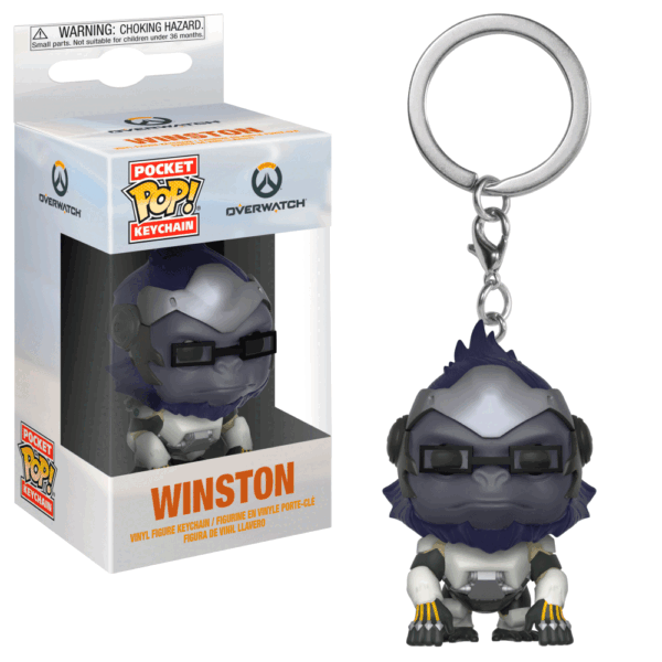 Llavero Funko Pocket Pop Keychain - Overwatch Winston