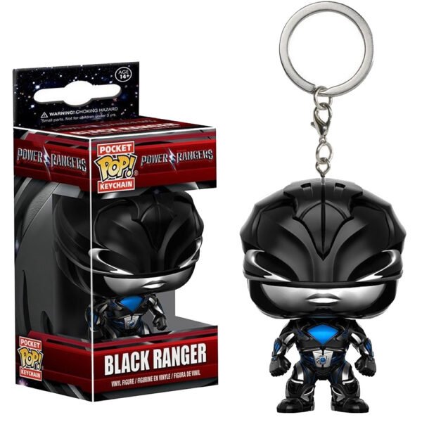 Llavero Funko Pocket Pop Keychain Power Rangers Black