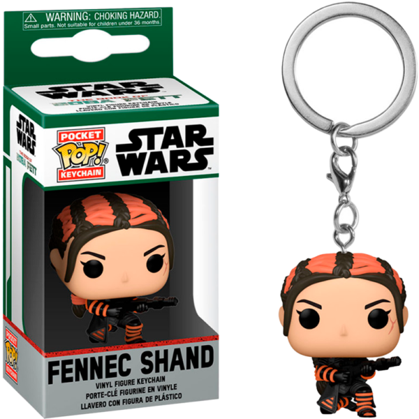 Llavero Funko Pocket Pop Keychain Star Wars - Fennec Shand