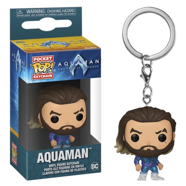 Llavero Funko Pop Keychain Dc Aquaman And The Lost Kingdom - Aquaman 67574