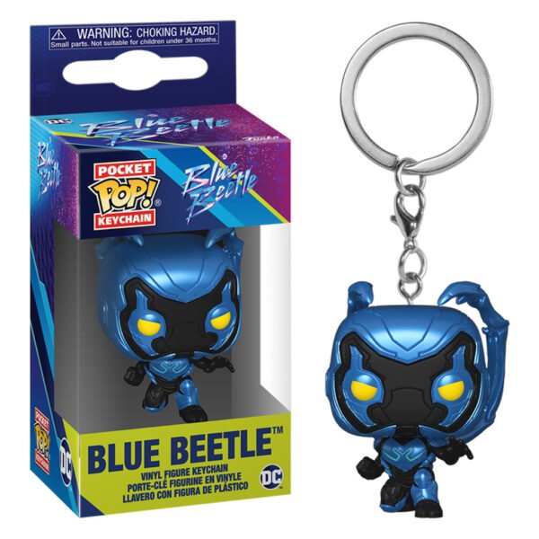 Llavero Funko Pop Keychain Dc Blue Bettle (72348)