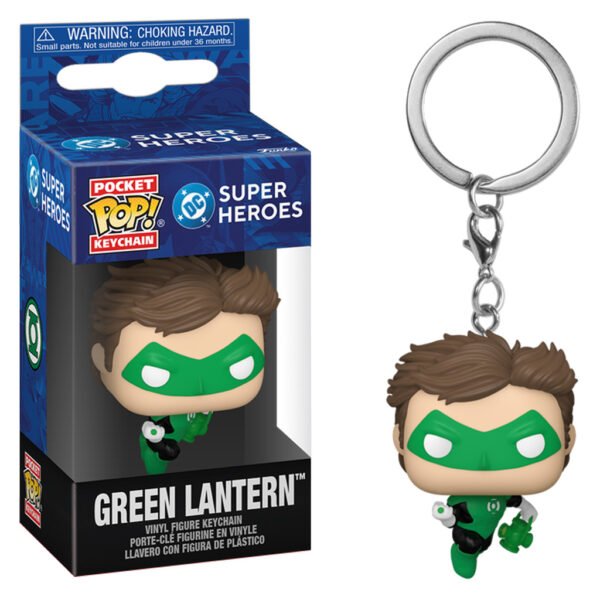 Llavero Funko Pop Keychain Dc Super Heroes - Green Lantern (86375)