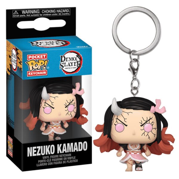 Llavero Funko Pop Keychain Demon Slayer: Kimetsu No Yaiba - Nezuko Kamado (80336)