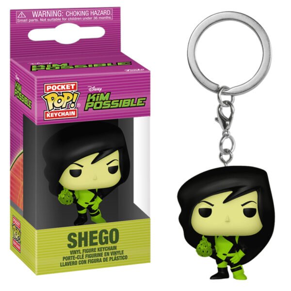 Llavero Funko Pop Keychain Disney Kim Possible - Shego (83528)
