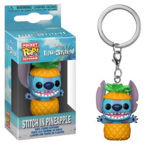 Llavero Funko Pop Keychain Disney Lilo & Stitch - Stitch In Pineapple (90673)