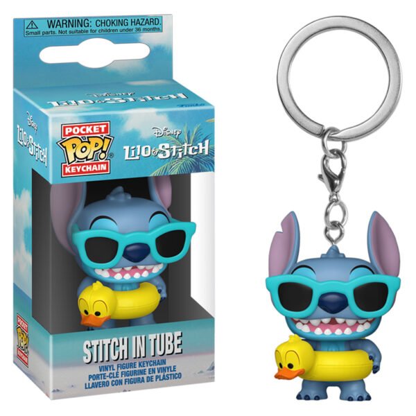 Llavero Funko Pop Keychain Disney Lilo & Stitch - Stitch In Tube (90674)