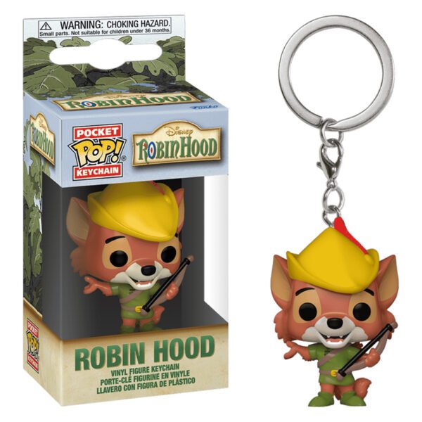 Llavero Funko Pop Keychain Disney Robin Hood (75917)