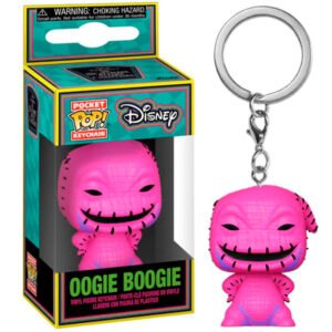 Llavero Funko Pop Keychain Disney The Nightmare Before Christmas Blacklight - Oogie Boogie