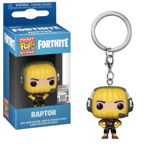 Llavero Funko Pop - Keychain Fortnite Raptor