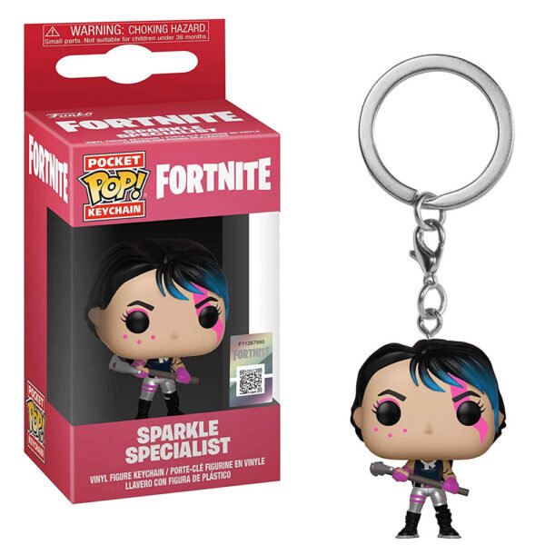 Llavero Funko Pop Keychain Fortnite - Sparkle Specialist