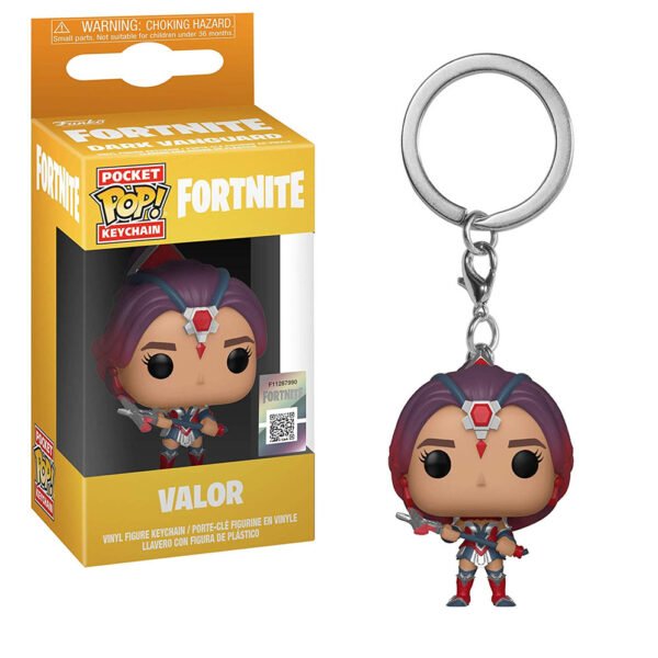 Llavero Funko Pop - Keychain Fortnite Valor