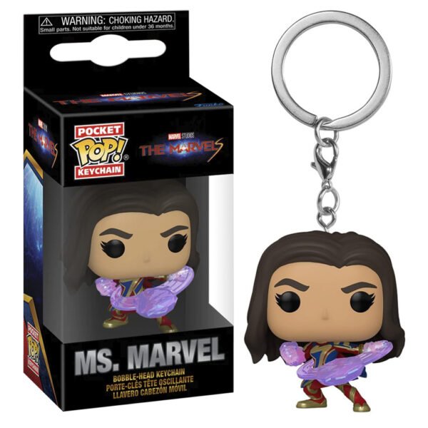 Llavero Funko Pop Keychain Marvel The Marvels - Ms. Marvel (67591)
