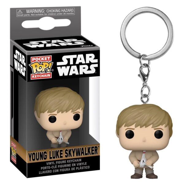 Llavero Funko Pop Keychain Star Wars Obi-wan: Kenobi - Young Luke (67581)
