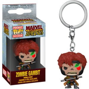 Llavero Funko Pocket Pop Keychain Marvel Zombies - Gambit