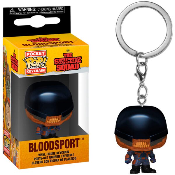 Llavero Funko Pocket Pop Keychain The Suicide Squad - Bloodsport