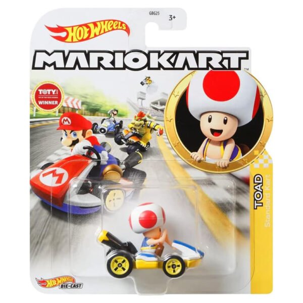Carrinho Hot Wheels Mario Kart - Toad (1537)