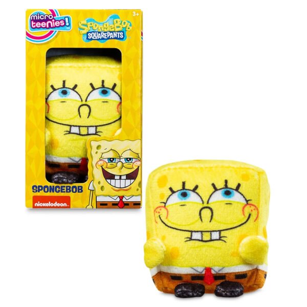 Peluche Micro Teenies Disney Nickelodeon - Sponge Bob (0381)