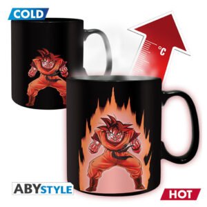 Taza Mágica Abystyle Dragon Ball Z-Kaioken Goku