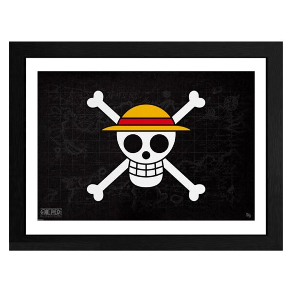 Cuadro Abystyle One Piece - Straw Hat Flag (58882)