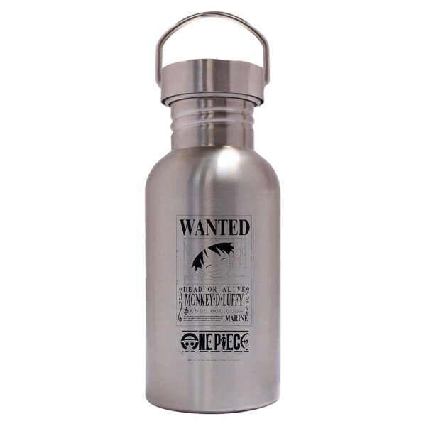 Botella Abystyle One Piece Steel Bottle - Wanted (7749)
