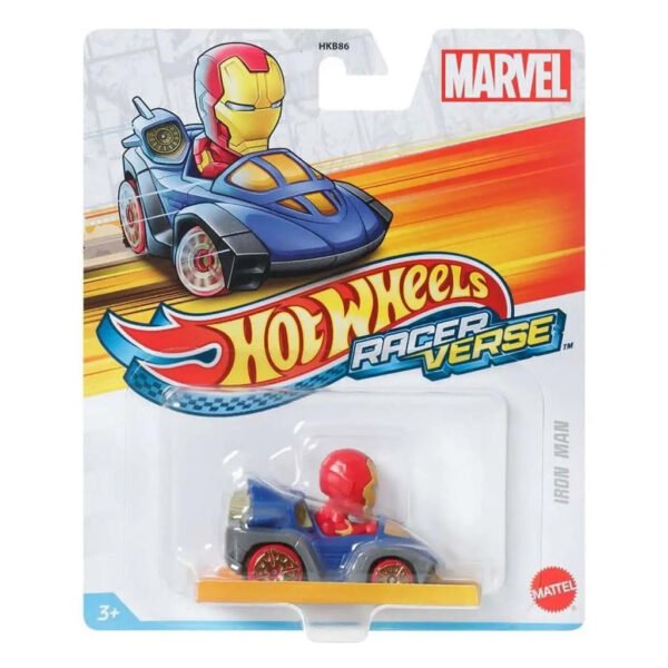 Carrinho Hot Wheels Racerverse Marvel - Iron Man (9900)