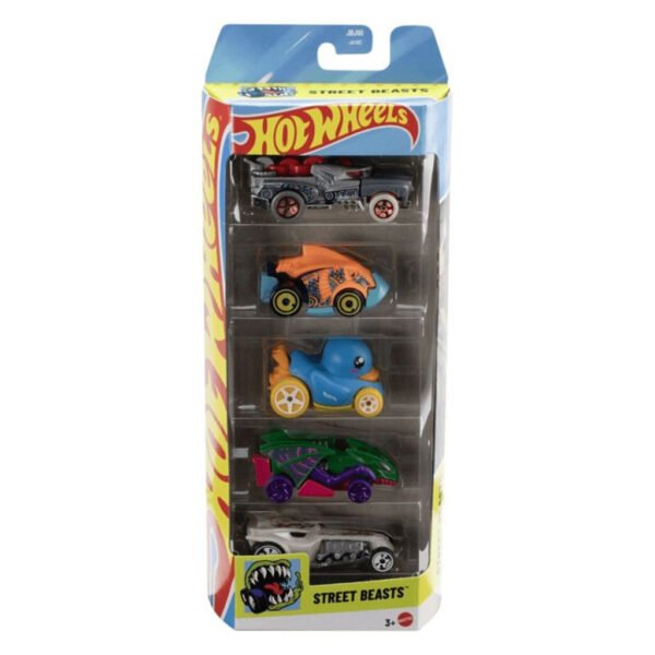 Carro Hot Wheels Street Beasts 5-packs (jbj90)