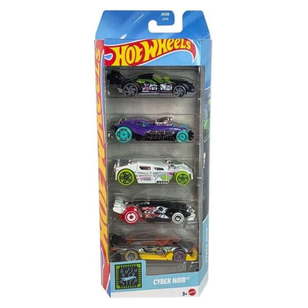 Carro Hot Wheels Cyber Noir 5-packs (jkg06)
