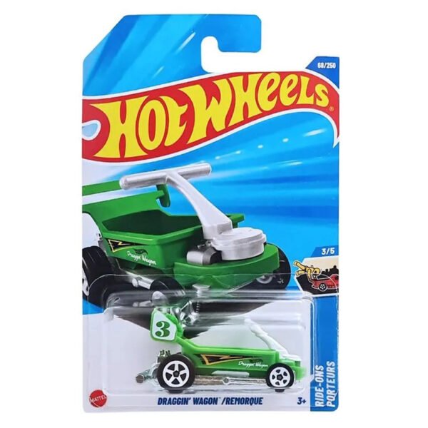 Carrinho Hot Wheels Ride-on's 3/5-DRAGGIN Wagon Hyx69 (l2593)