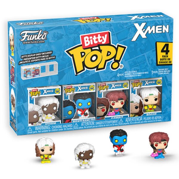 Funko Bitty Pop Marvel X-men - Gambit 4-PACK (92502)