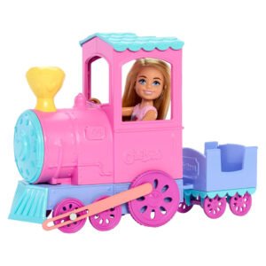 Muñeca Mattel Barbie Day At The Fair - Chelsea Carnival Train Set (jfl60)