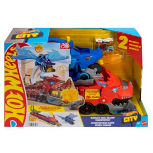Hot Wheels - Ultimate Dual Dragon Transporter Jbm72