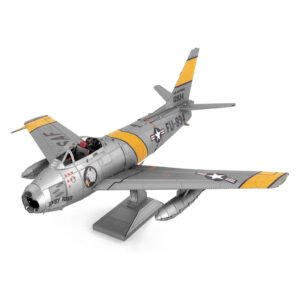 Miniatura de Montar Metal Earth USAF-F-86 Sabre (me1015)