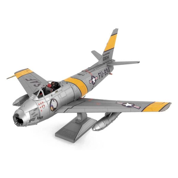 Miniatura de Montar Metal Earth USAF-F-86 Sabre (me1015)