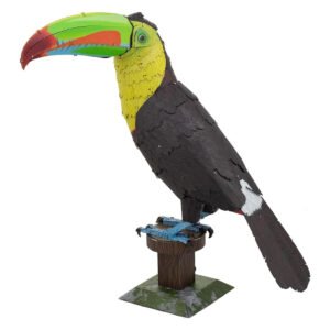 Miniatura de Montar Metal Earth - Keel-billed Toucan (me1020)