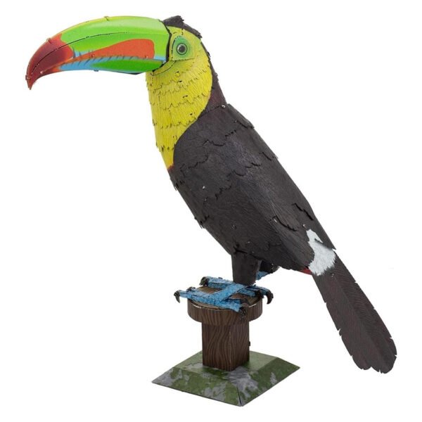 Miniatura de Montar Metal Earth - Keel-billed Toucan (me1020)