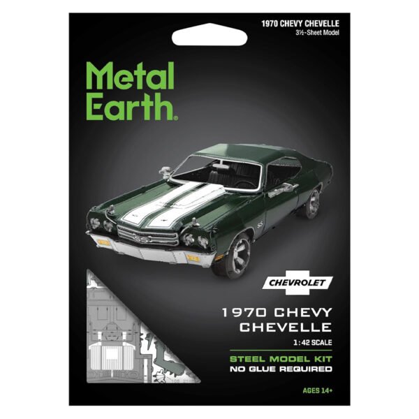 Miniatura de Montar Metal EARTH-1970 Chevy Chevelle (me1026)