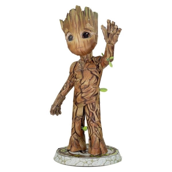 Miniatura de Montar Metal Earth Marvel: The Infinity Saga - Groot (mms500)
