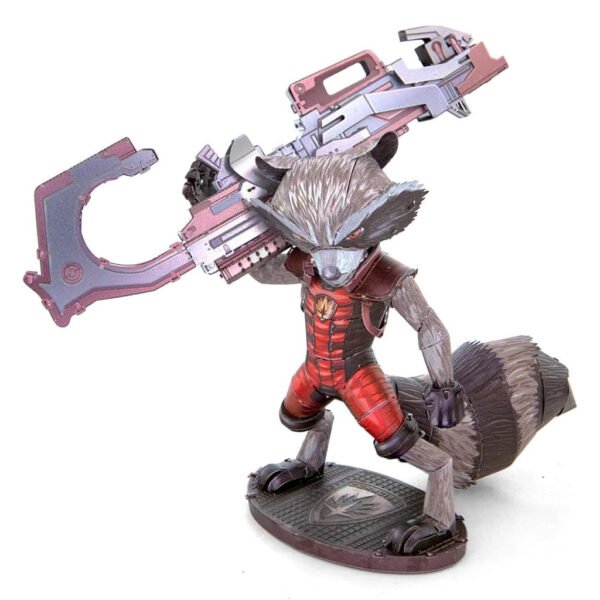 Miniatura de Montar Metal Earth: Guardians Of The Galaxy - Rocket Raccoon (mm505)