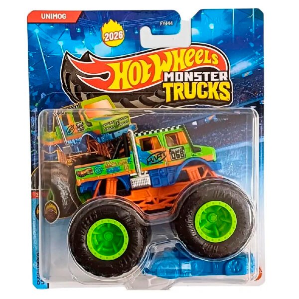 Carro Hot Wheels Monster Truck - Unimog Jhy34