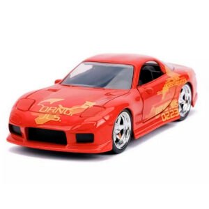 Miniatura de Auto Jada Fast & Furious - Orange Julius's Mazda RX-7-ESCALA 1/32 (31442)
