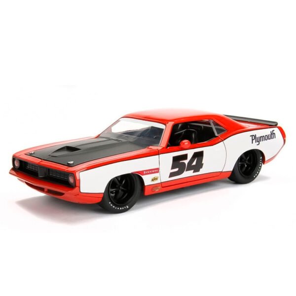 Miniatura de Auto Jada Btm - Plymouth 1973 Barracuda - Escala 1/24 (99086)