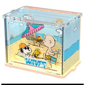 Juguete de Armar Puremind Mini Scene Snoopy - Chilling At The Beach (2103)