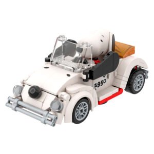 Juguete de Armar Pantasy Blocks Peanuts Roadster (86908)