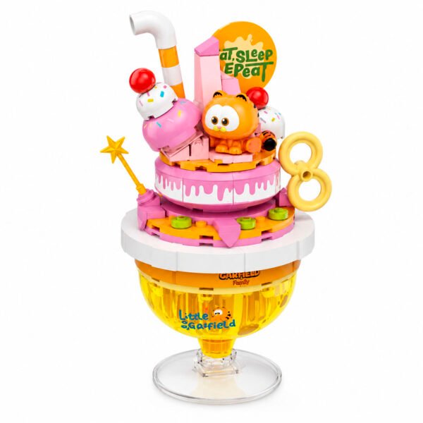 Juguete de Armar Pantasy Blocks Garfield Family Special Drink (86806)