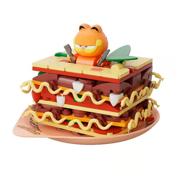 Juguete de Armar Pantasy Blocks Garfield Family Movie Lasagna (86807)