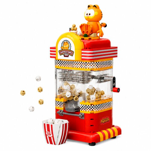 Juguete de Armar Pantasy Blocks Garfield Family Machines Series Popcorn (86810)