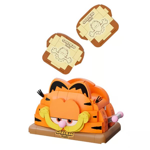 Juguete de Armar Pantasy Blocks Garfield Family Machines Toaster (86811)