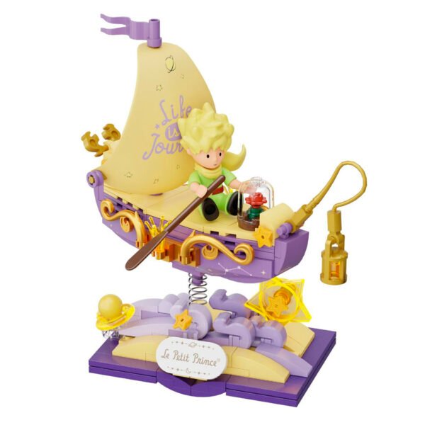 Juguete de Armar Pantasy Blocks The Little Prince Starry Ride Boat (86329)