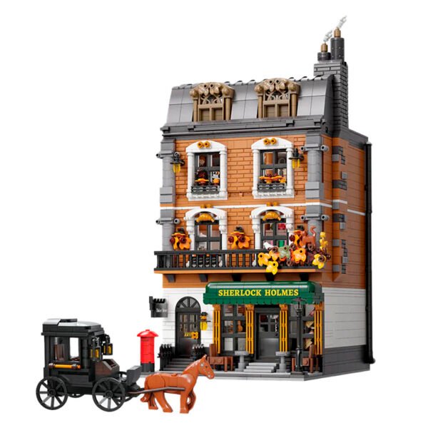 Juguete de Armar Pantasy Blocks Sherlock Holmes Baker Street 221b Apartament (85014)