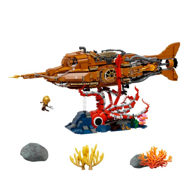Juguete de Armar Pantasy Blocks Steampunk The Nautilus (85029)